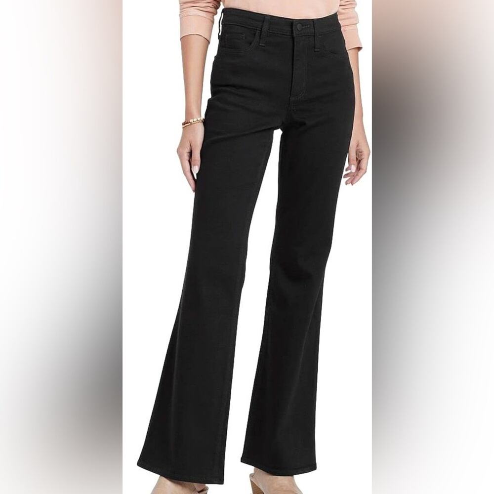 Universal Thread Women's High-Rise Flare Jeans Black Wash Short Size 10